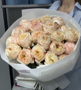 Букет из роз Карамель: нотки сладости в букете buket-iz-roz-karamely:-notki-sladosti-v-bukete